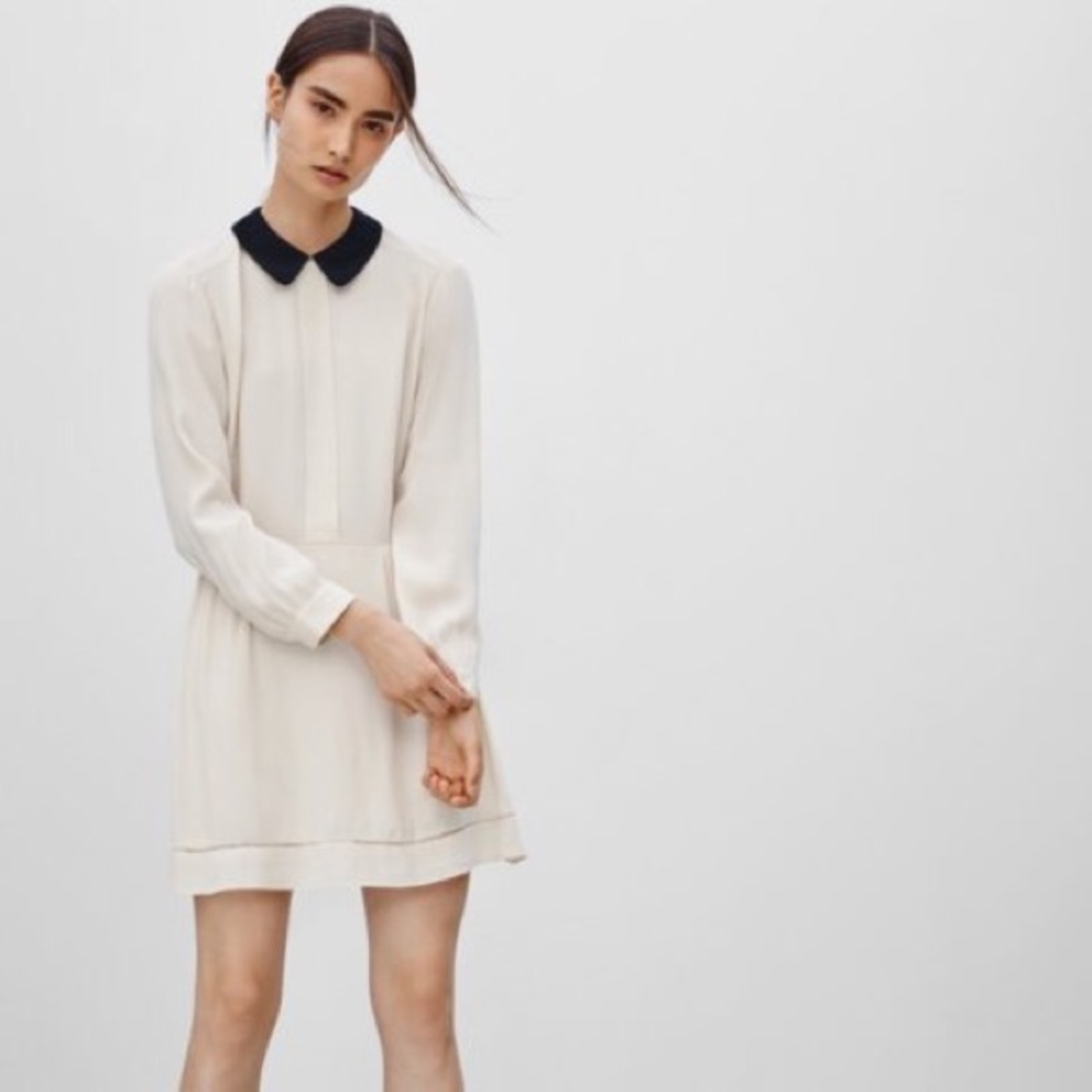 Sunday best from Aritzia Peter Pan collar dress